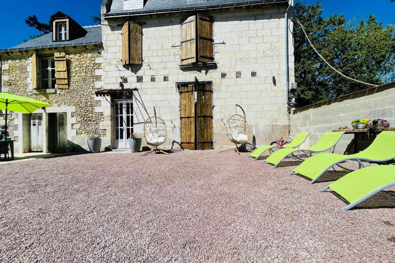 The Balzacienne Room In A Charming Mansion At The Gates Of Tours Saint Avertin Bagian luar foto
